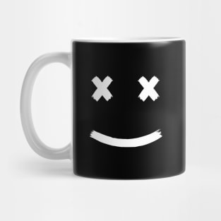 Cross Eye Smiley [Light] Mug
